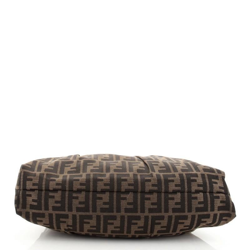 Fendi Chef Hobo Zucca Canvas Groß im Zustand „Gut“ in NY, NY
