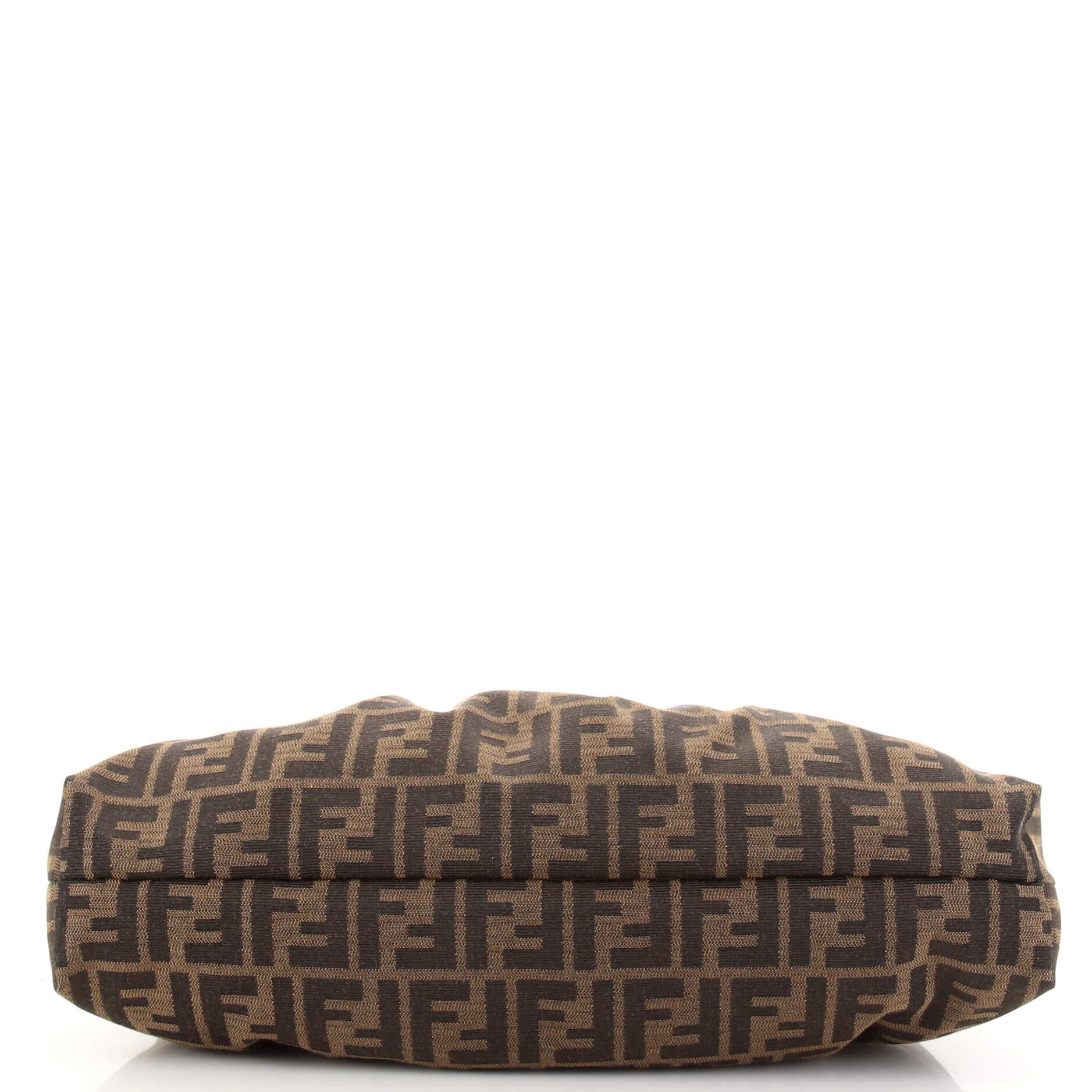 Fendi Chef Hobo Zucca Canvas Large In Good Condition In NY, NY