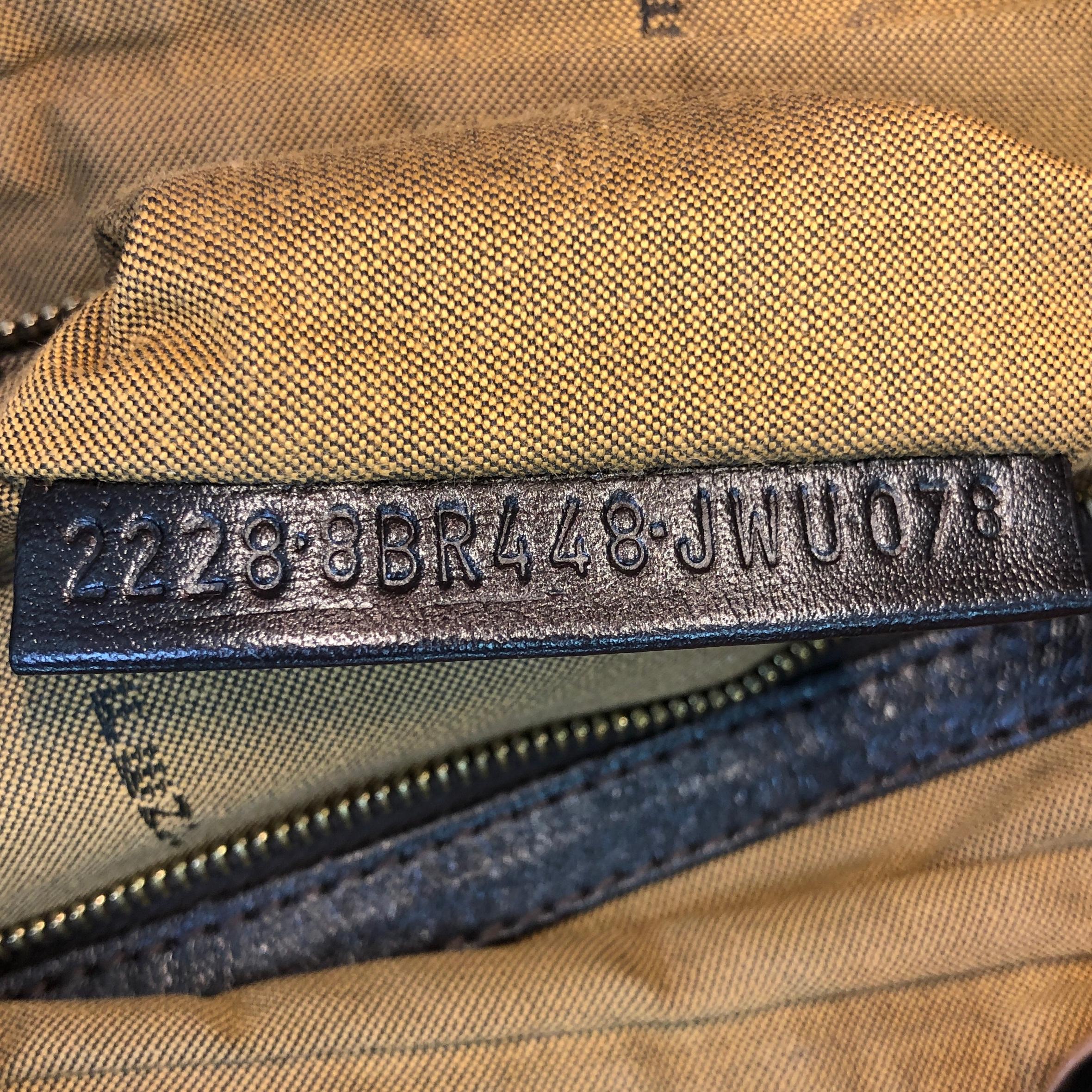 Fendi Chef Hobo Zucca Canvas Large 1