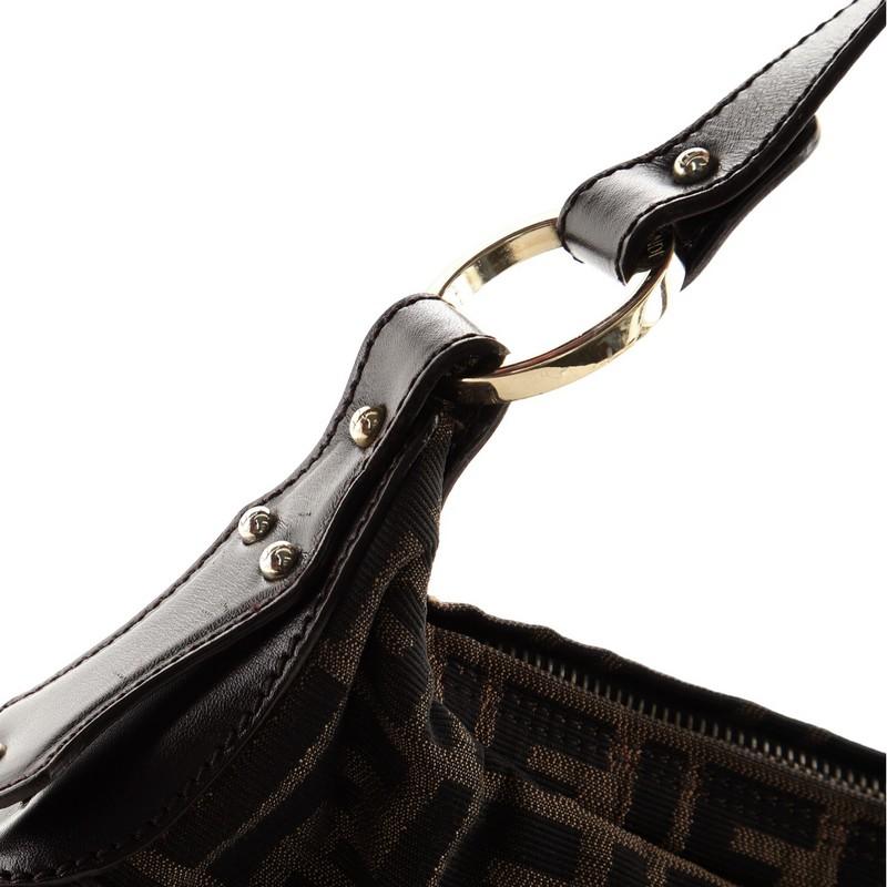 Fendi Chef Hobo Zucca Canvas Groß 1