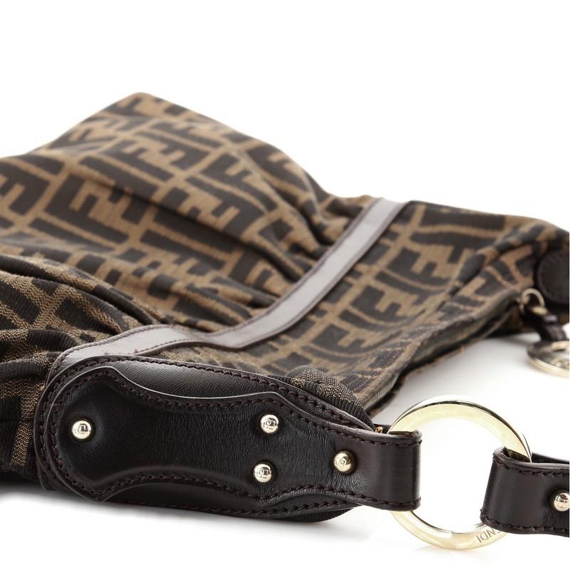 Fendi Chef Hobo Zucca Canvas Groß 3