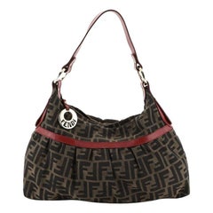 Fendi Chef Hobo Zucca Canvas Large