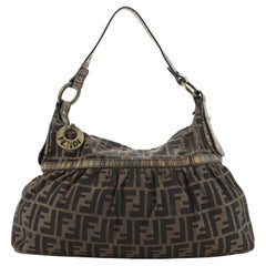 Fendi Chef Hobo Zucca Canvas Large