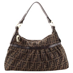 Fendi Chef Hobo Zucca Canvas Large