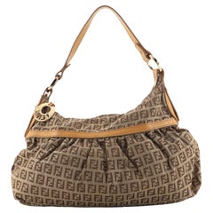 Fendi Chef Hobo Zucchino Canvas Large