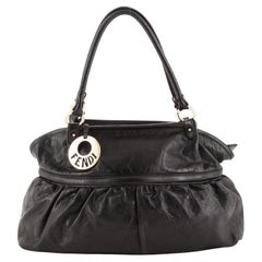 Fendi Chef Shoulder Bag Leather Large