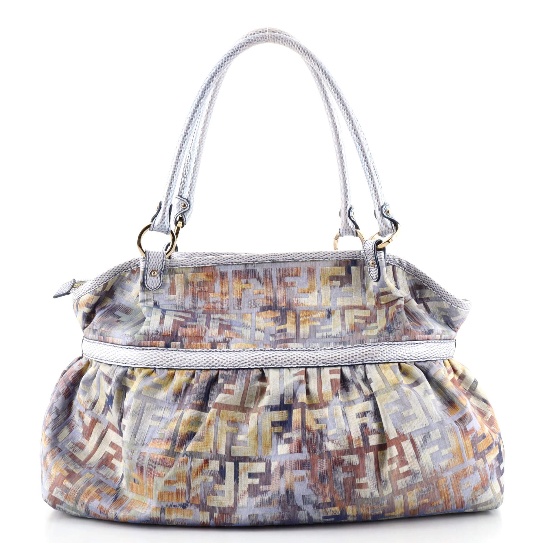 multicolor fendi shoulder bag