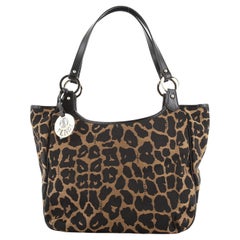 Fendi Chef Tote Printed Canvas Small