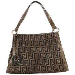 Fendi Chef Tote Zucca Canvas Large