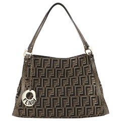 Fendi Chef Tote Zucca Canvas Large