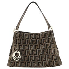 Fendi Chef Tote Zucca Canvas Large