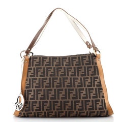 Fendi Chef Tote Zucca Canvas Large