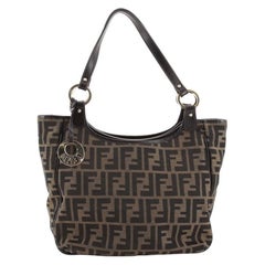 Fendi Chef Tote Zucca Canvas Small