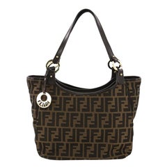Fendi Chef Tote Zucca Canvas Small