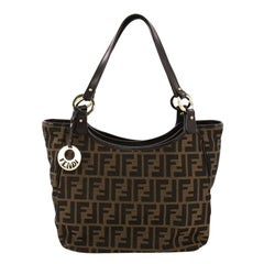 Fendi Chef Tote Zucca Canvas Small