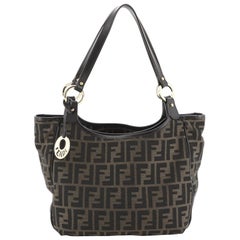 Fendi Chef Tote Zucca Canvas Small