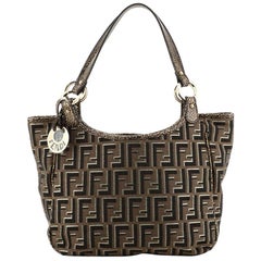 Fendi Chef Tote Zucca Canvas Small