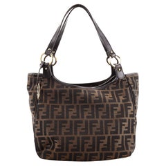 Fendi Chef Tote Zucca Canvas Small