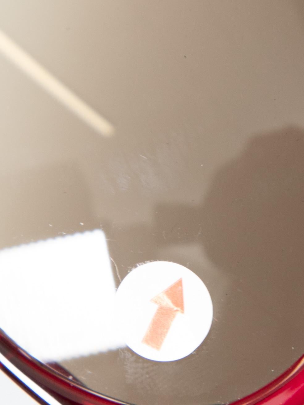 Fendi Kirsche Palladium Iridia Cate Eye Sonnenbrille im Angebot 1