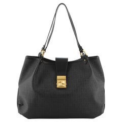 Fendi Chiusura Tote Zucchino Coated Canvas Medium