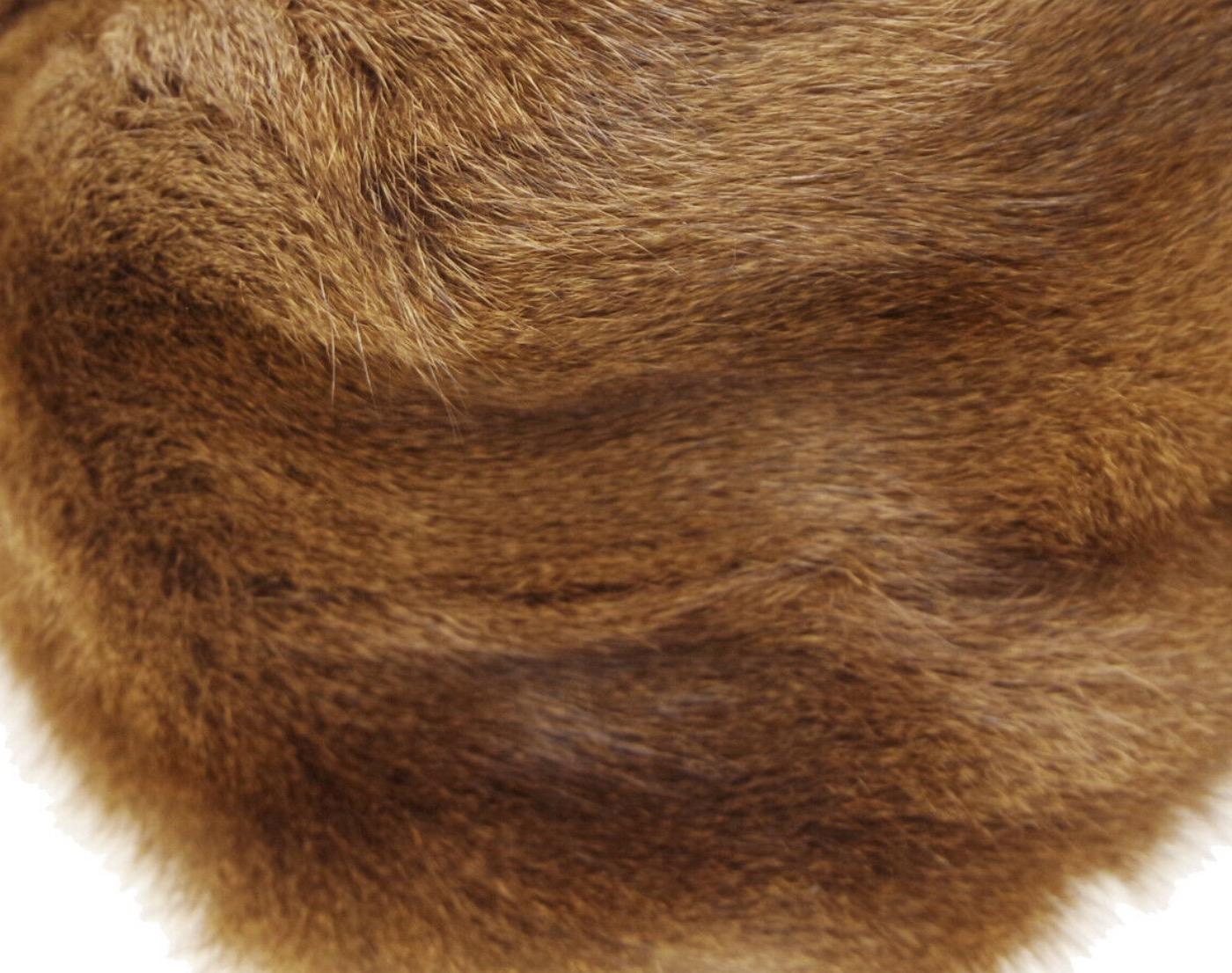 Fendi Cognac Braun Pelz Exotisches Leder Gold Medium Abend Umhängetasche mit Klappe im Angebot 1