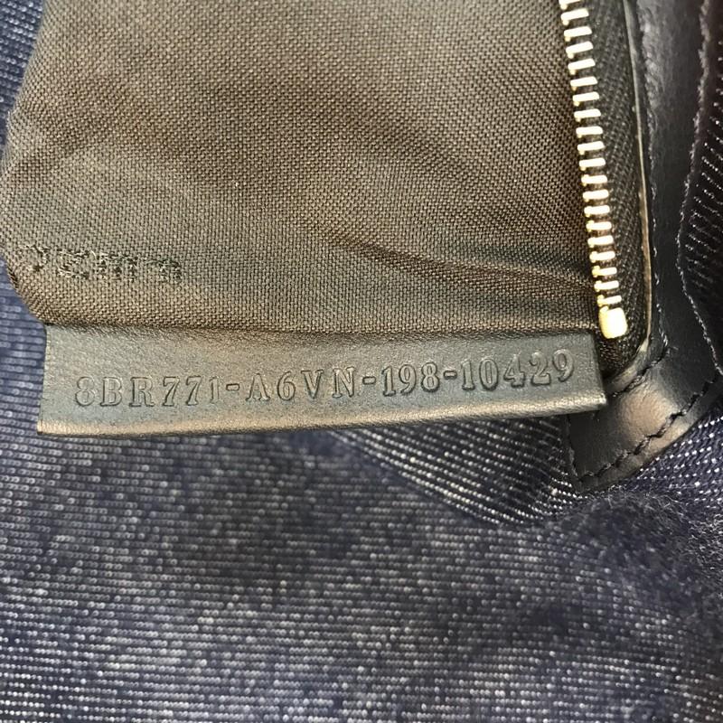 Fendi Convertible Baguette Crossbody Denim 3