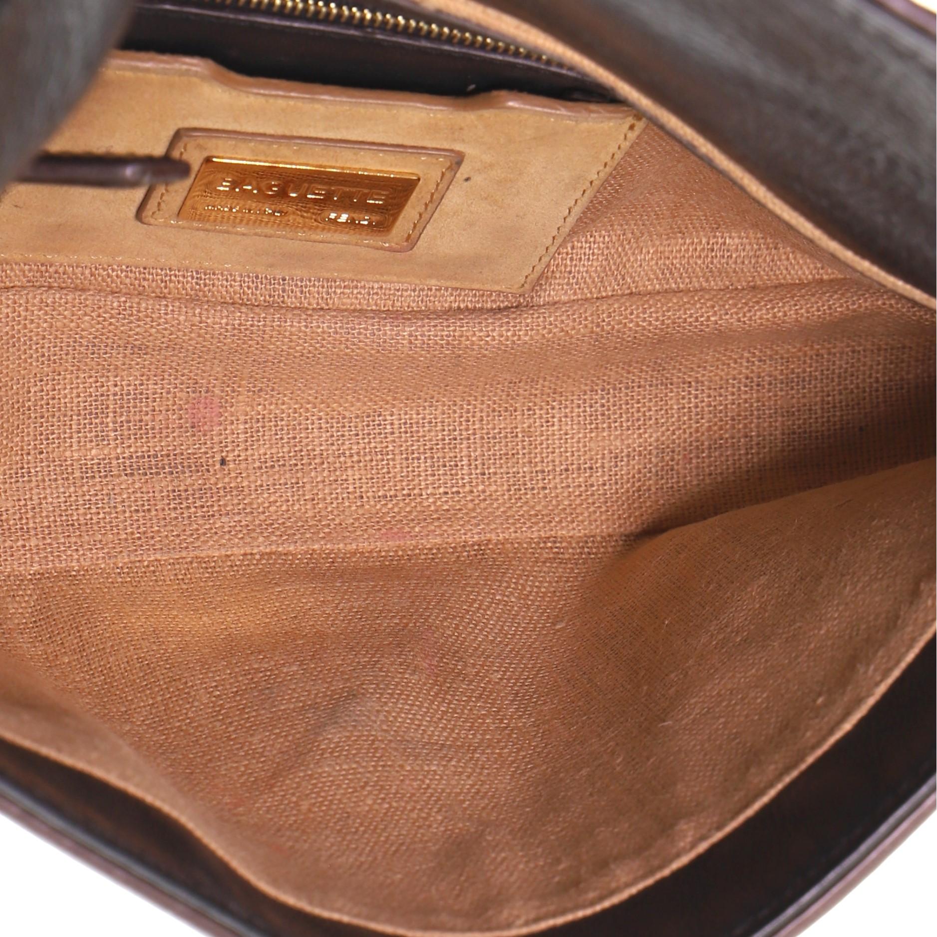 Women's or Men's Fendi Convertible Baguette Crossbody Leather Medium