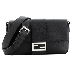 Fendi Sac de taille convertible Baguette NM en cuir Selleria