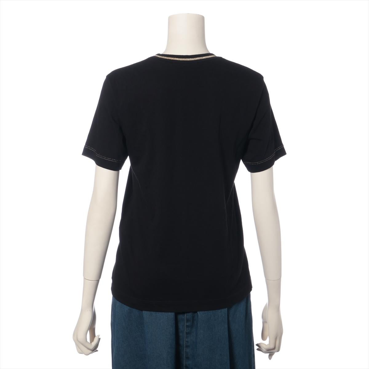 Fendi Cotton T-shirt Black In Good Condition In Humacao, PR