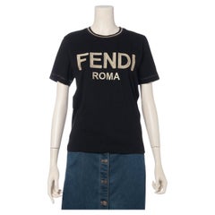 Fendi Cotton T-shirt Black