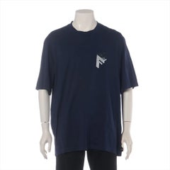 Fendi Cotton T-shirt Navy Blue