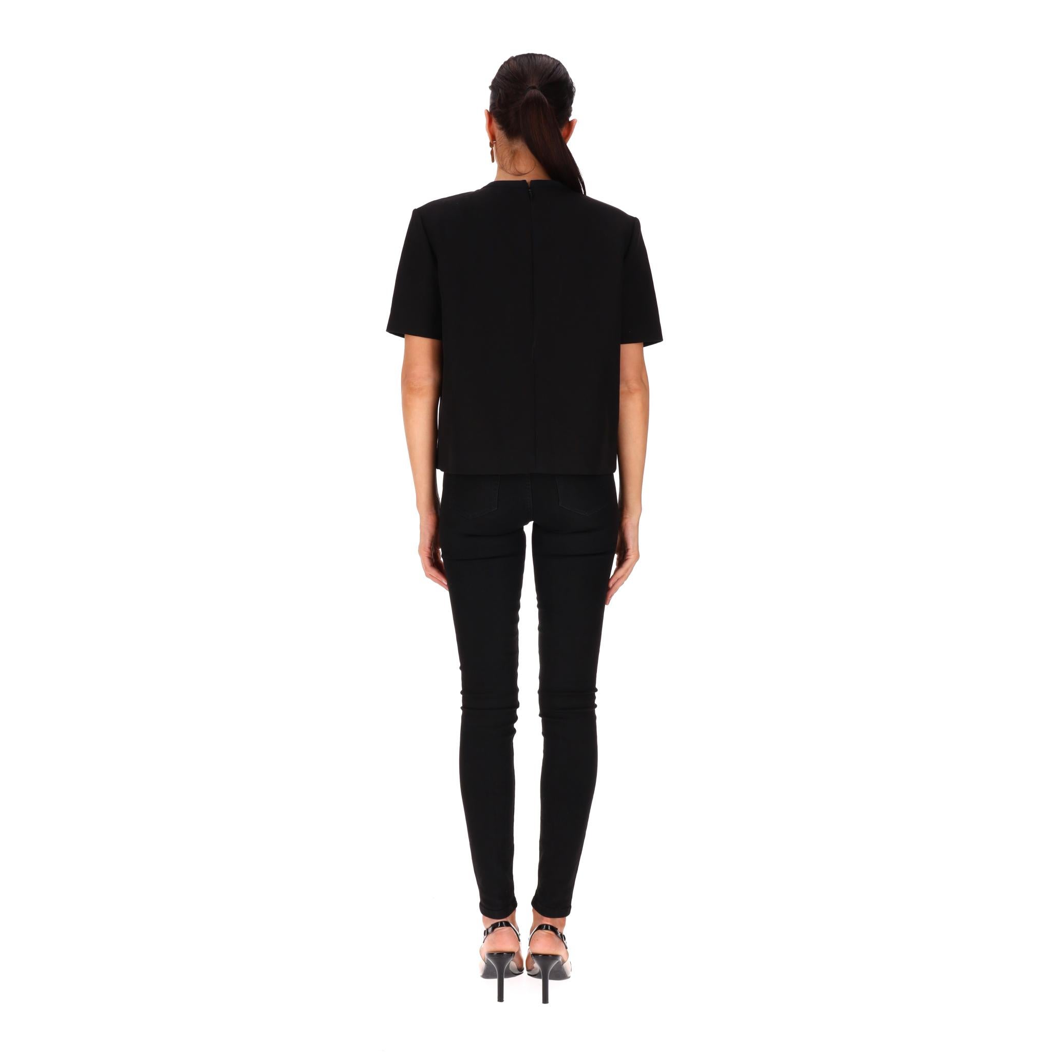 Top in cotone Fendi con dettaglio occhi a pompon In condizioni buone in vendita a London, GB