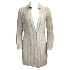 Fendi Cream Cardigan Sweater sz 38