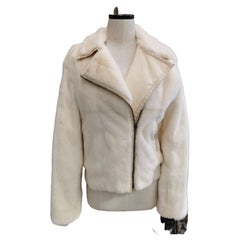 Mint Vintage Fendi Cream Mink Fur Coat (Size 12 - L)