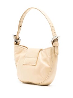 Fendi Croissant Beige & Pink Bag
