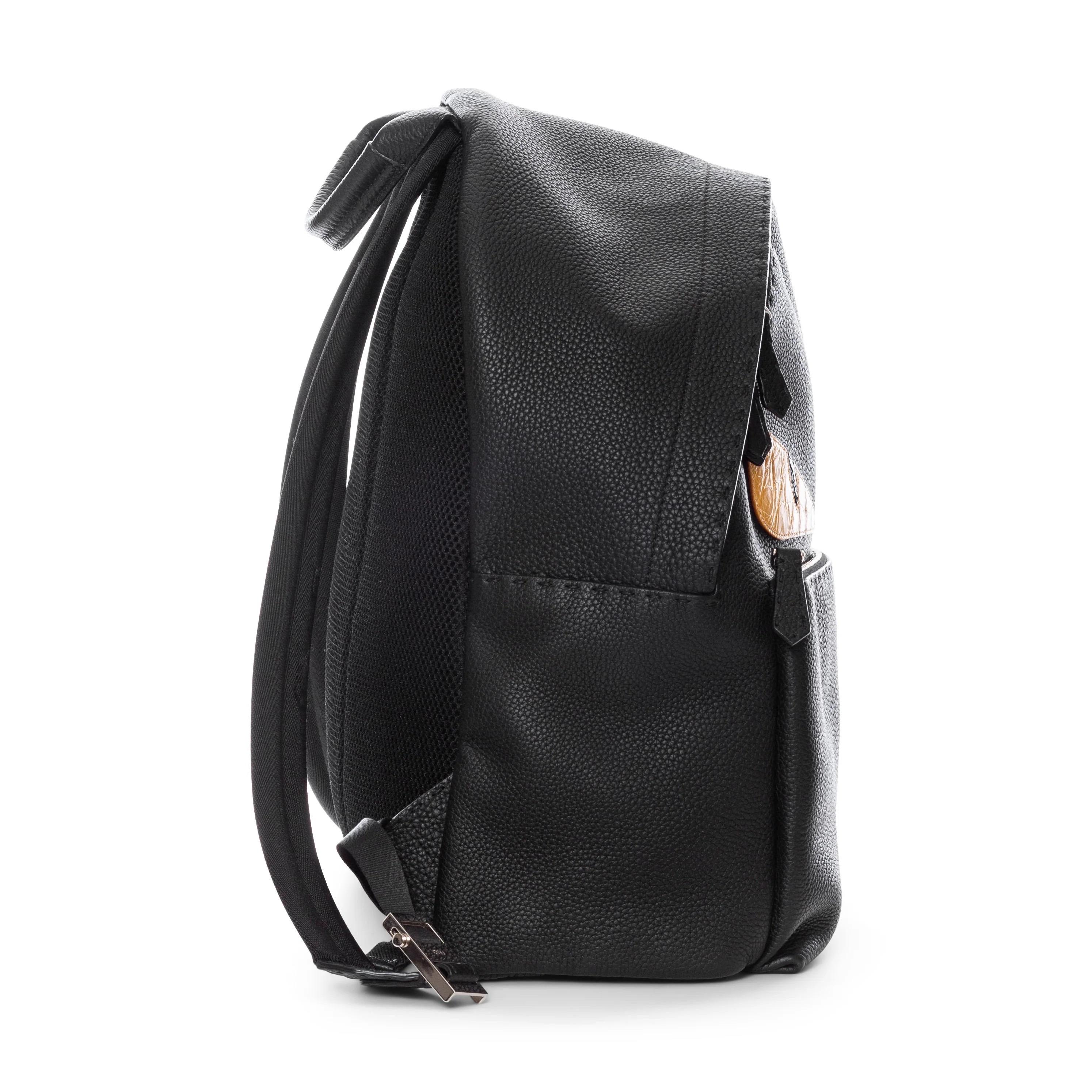 Black Fendi Cuoio Romano Selleria Monster Eyes 