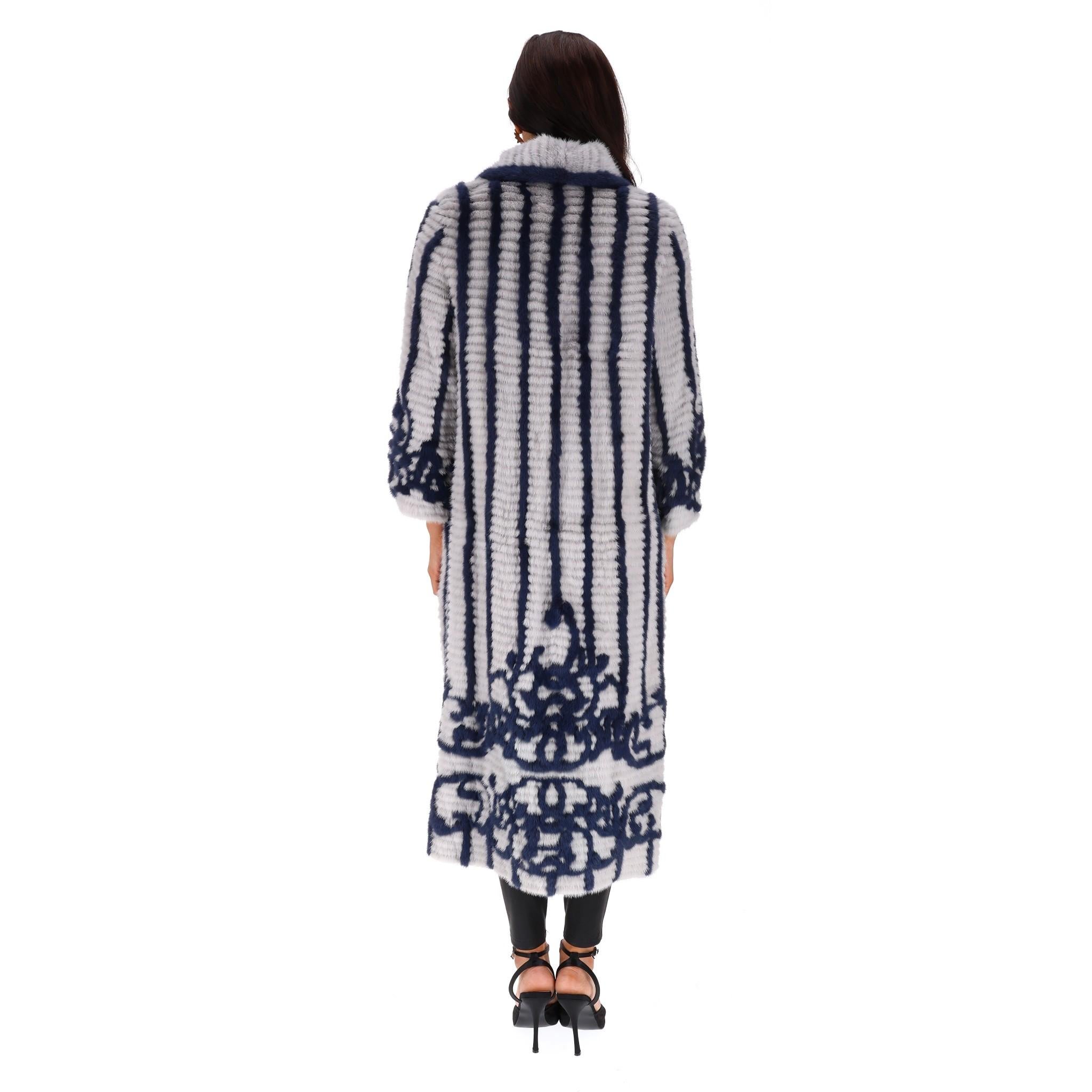 Fendi Cappotto in pelliccia di visone su misura In condizioni ottime in vendita a London, GB