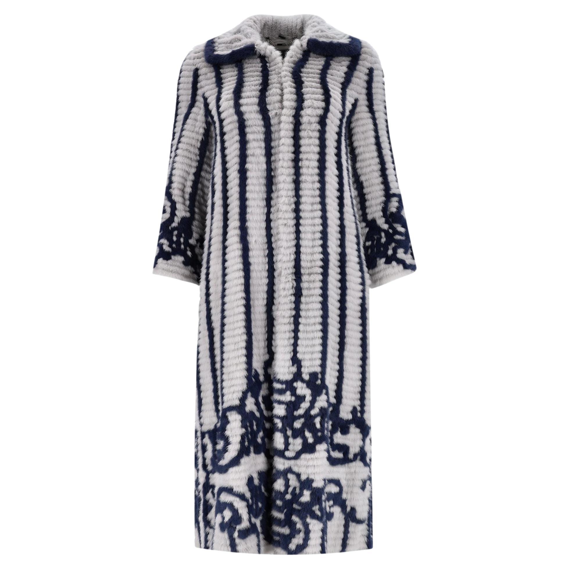 Fendi Cappotto in pelliccia di visone su misura