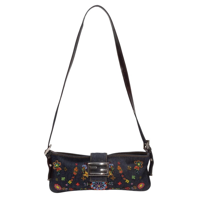 Fendi Beaded Bag - 12 For Sale on 1stDibs | fendi beaded baguette handbag, fendi  beads