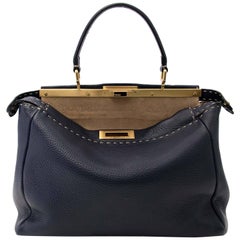 Fendi Dark Blue Peekaboo