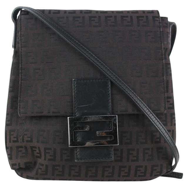 Fendi Multicolor Stripe Leather and Suede Small First Bag at 1stDibs