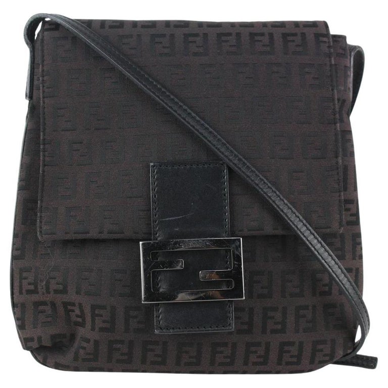 Fendi Pre-Owned Zucca Monogram Crossbody Bag - Farfetch