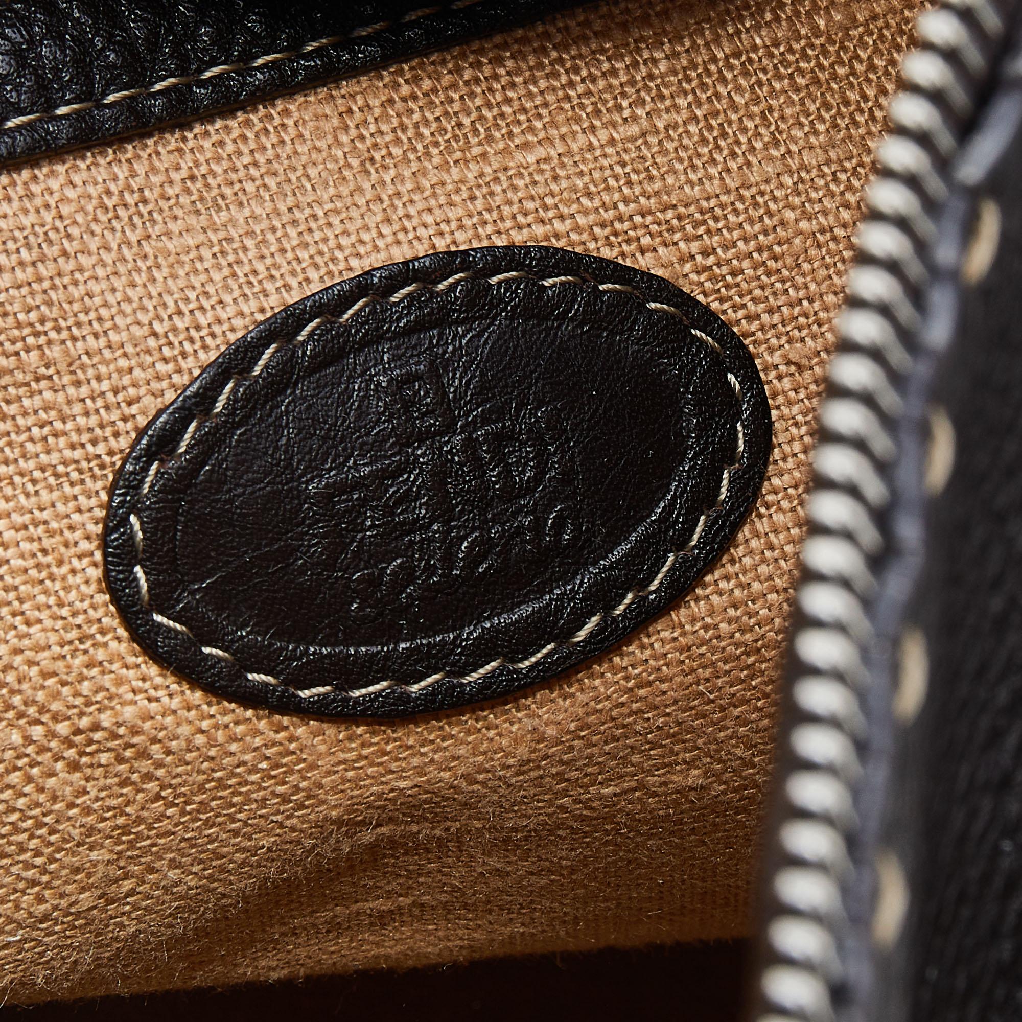Fendi Dark Brown Selleria Leather Messenger Bag 4