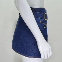 Fendi Denim Skirt Belt