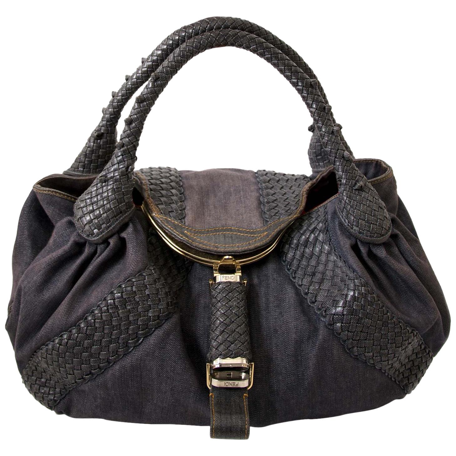 Borsa Fendi Denim Spy