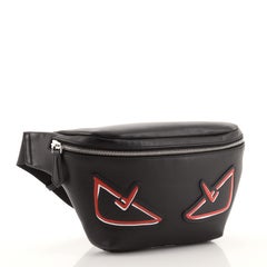 Fendi Diabolic Eyes Waist Bag Leather