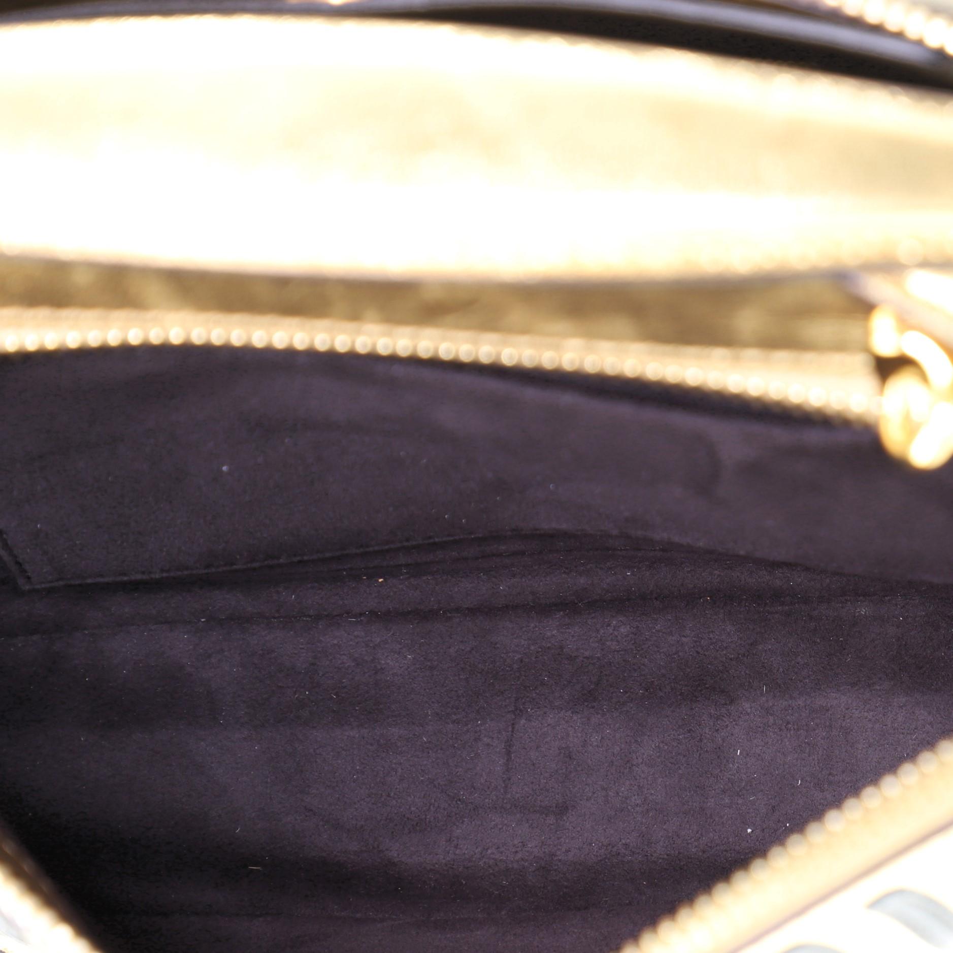 Fendi DotCom Click Top Handle Bag Hypnotic Leather Small 1