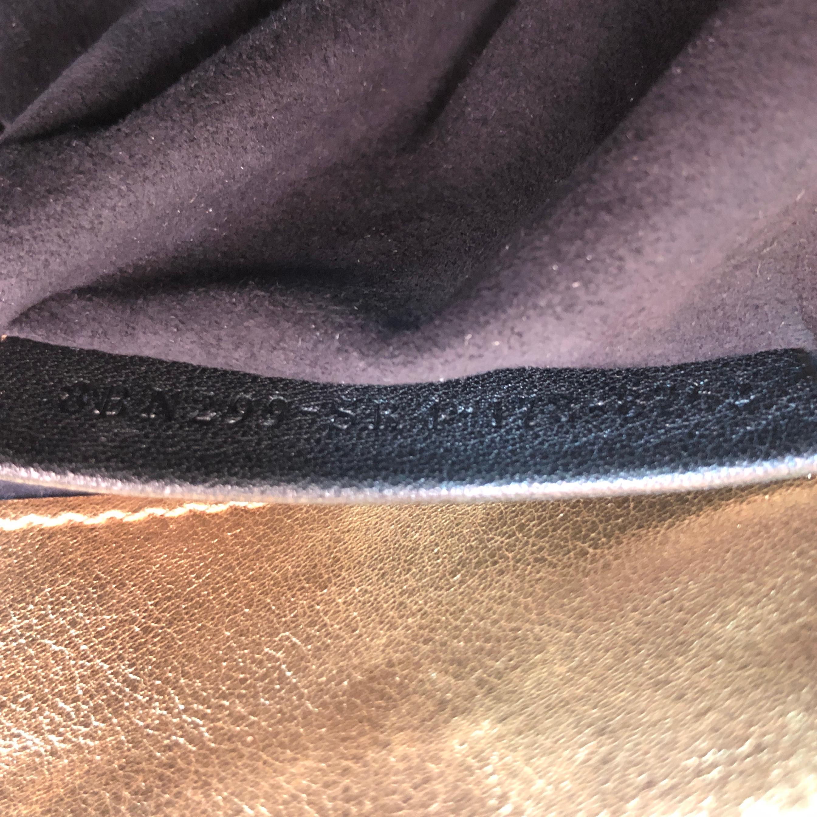 Fendi DotCom Click Top Handle Bag Hypnotic Leather Small 2