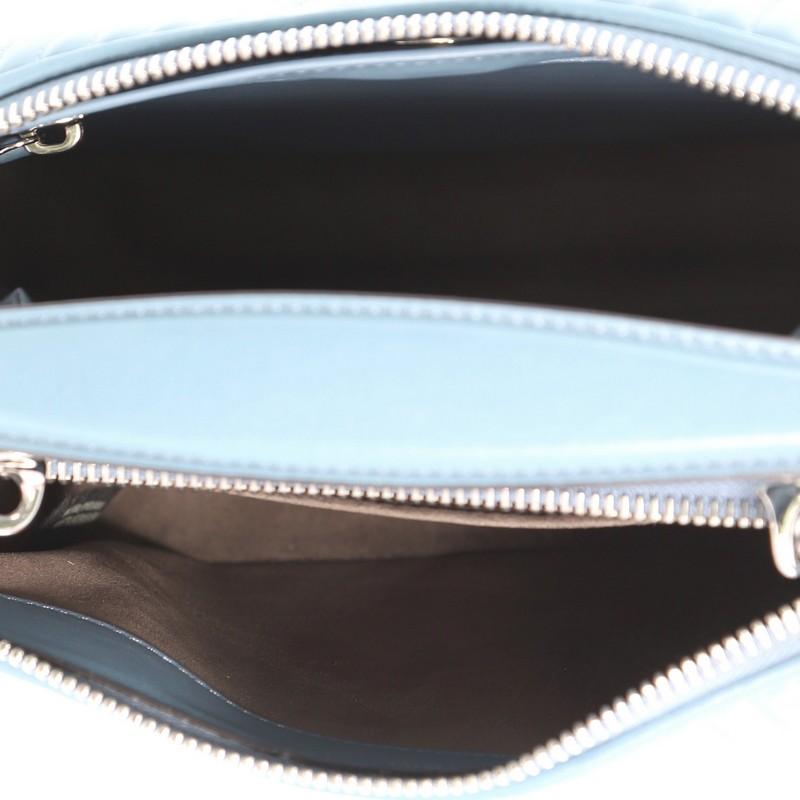 Fendi DotCom Click Top Handle Bag Quilted Leather Small 1