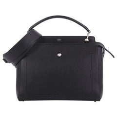 Fendi DotCom Convertible Satchel Leather Medium